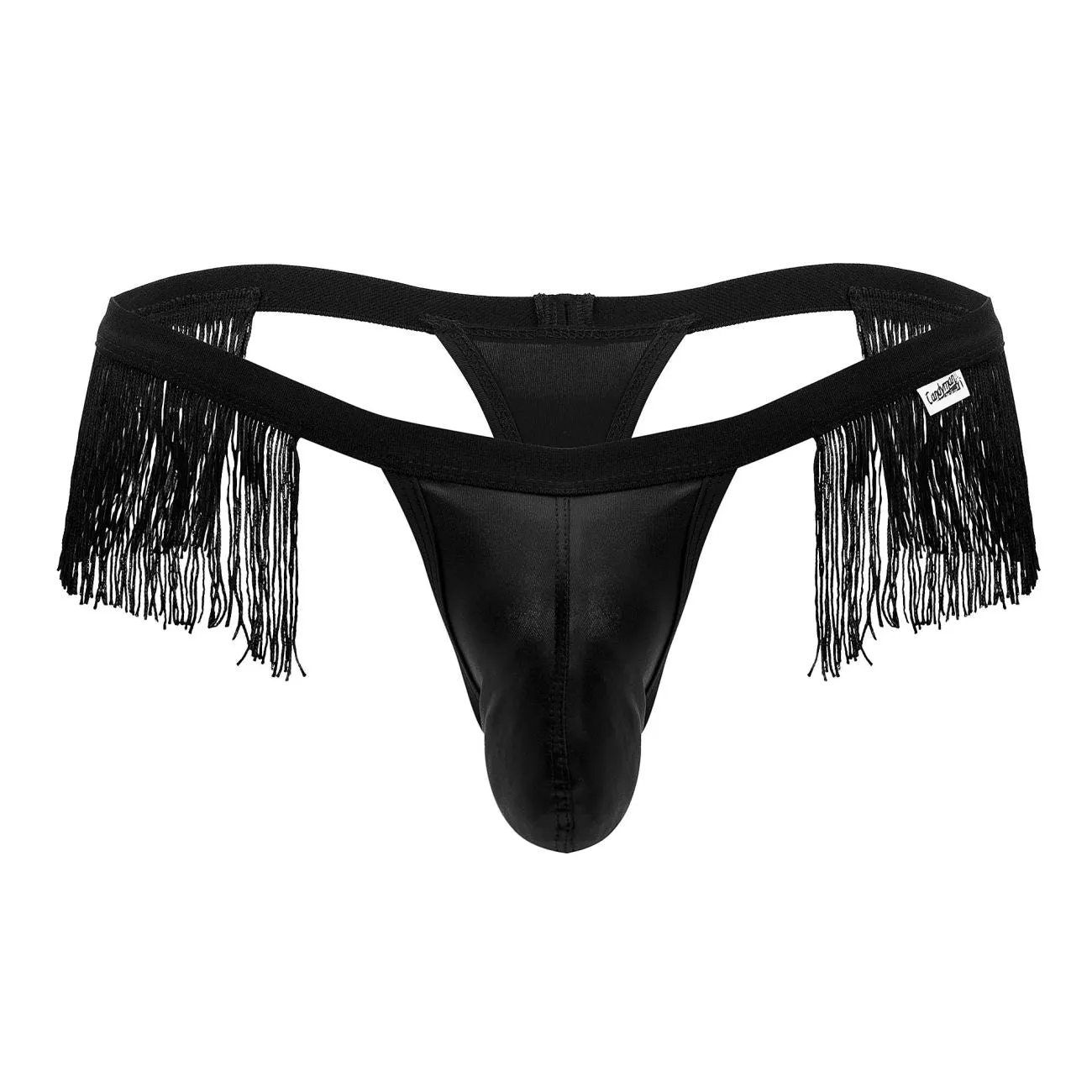 Bekleidung_Candyman_Herrenunterwäsche CandyMan 99754 Fransen Tangas Farbe Schwarz