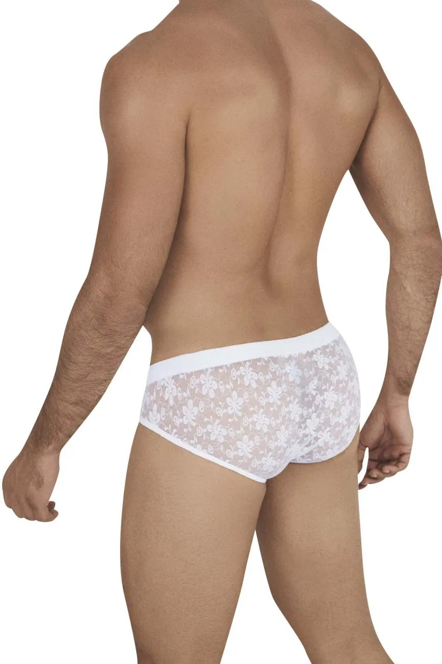 Clever Herrenunterwäsche Clever 0580-1 Fantasie-Slip Farbe Weiß