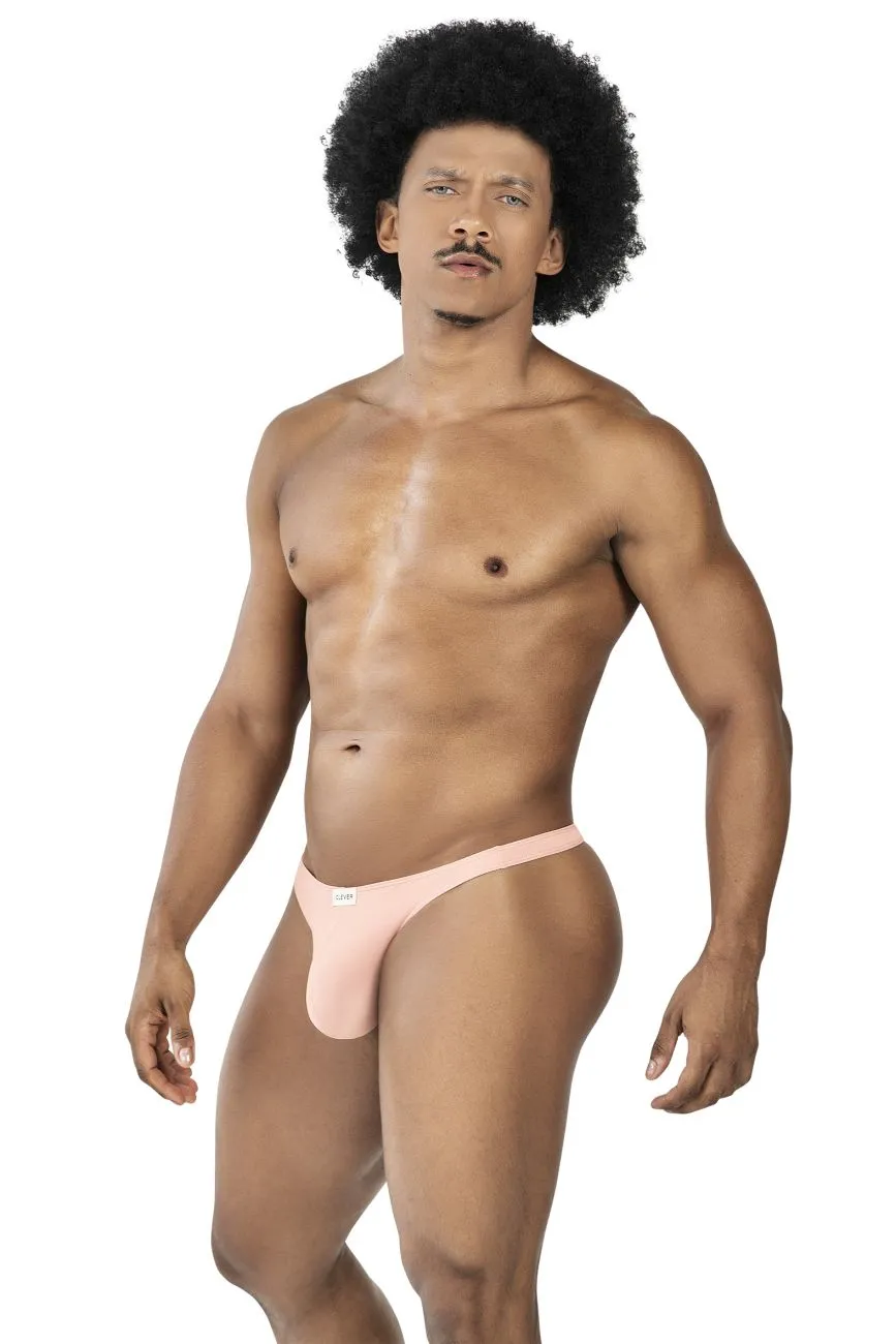 Clever Herrenunterwäsche Clever 100007 3er Pack Australische Latex-Tangas Farbe Grün-Rosa-Blau