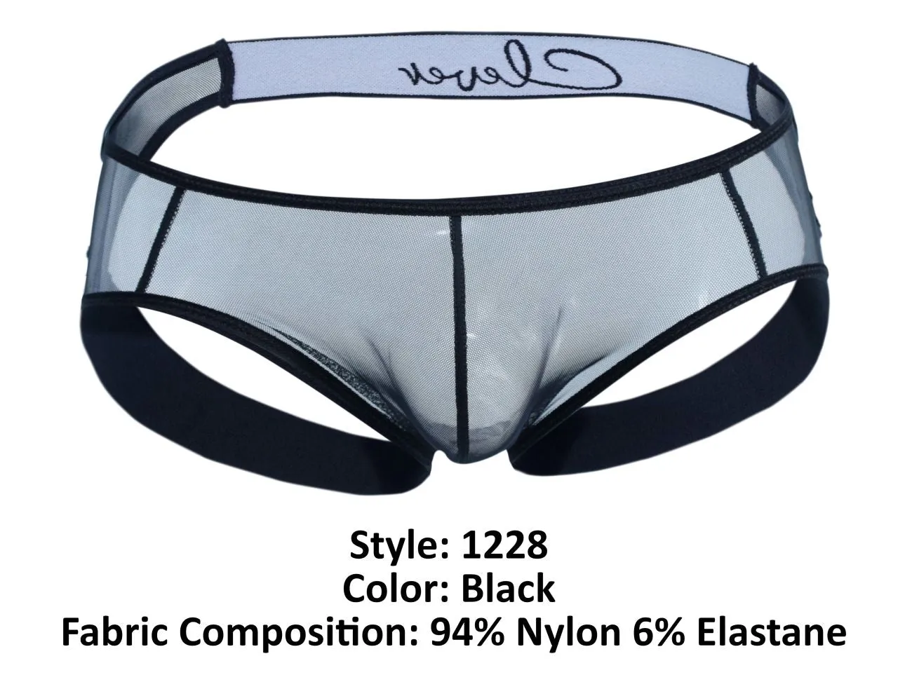 Clever Herrenunterwäsche Clever 1228 Dämonen-Jockstrap Farbe Schwarz