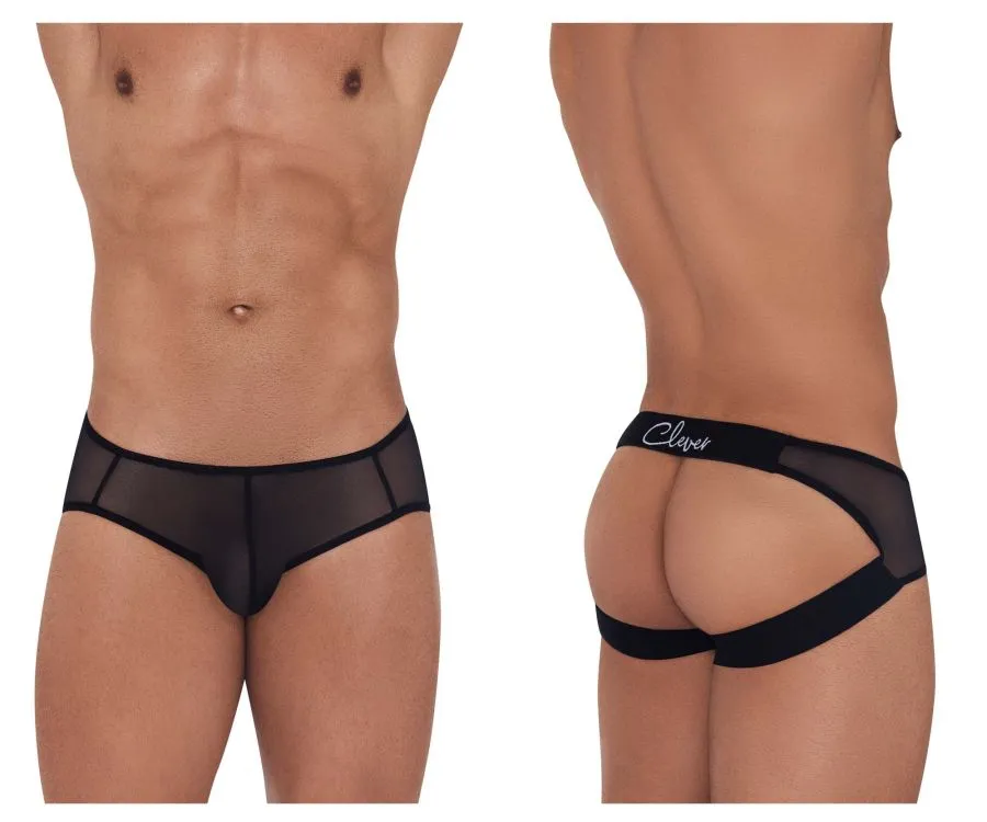 Clever Herrenunterwäsche Clever 1228 Dämonen-Jockstrap Farbe Schwarz