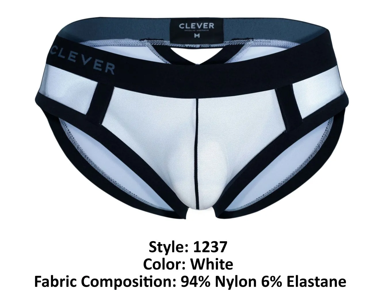 Clever Herrenunterwäsche Clever 1237 Kult-Slip Farbe Weiß
