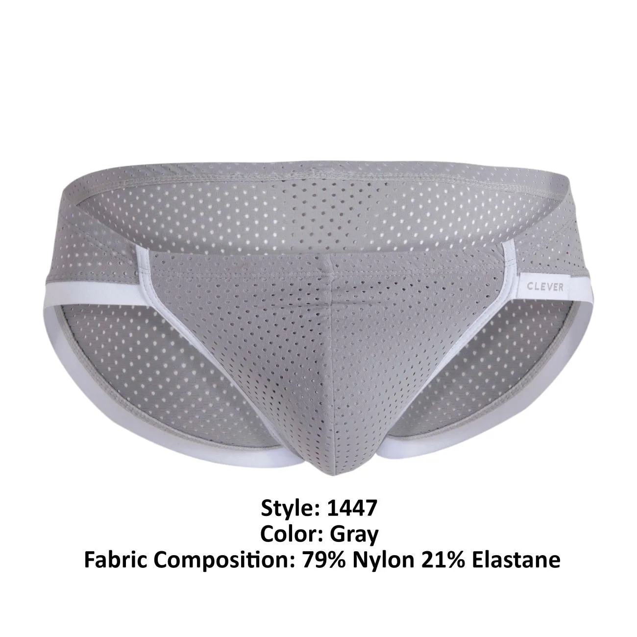 Clever Herrenunterwäsche Clever 1447 Fable Slip Farbe Grau