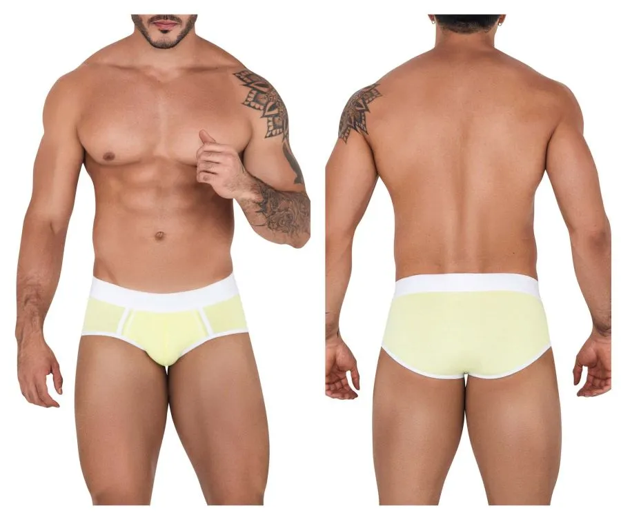 Clever Herrenunterwäsche Clever 1509 Tethis Slip Farbe Gelb
