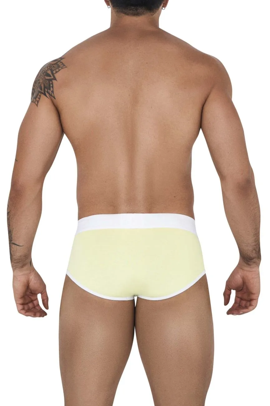 Clever Herrenunterwäsche Clever 1509 Tethis Slip Farbe Gelb