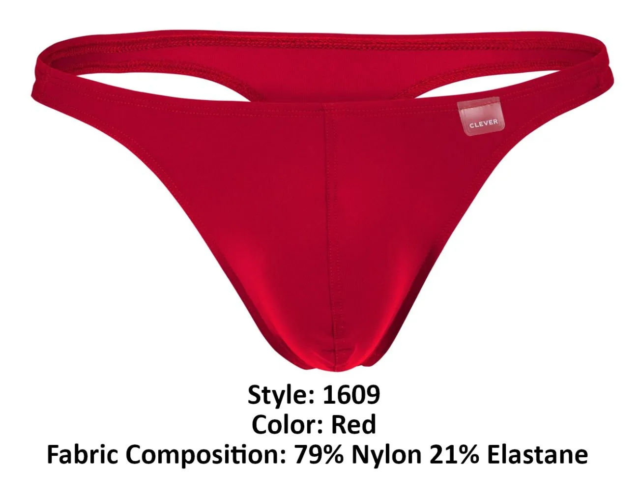 Clever Herrenunterwäsche Clever 1609 Beatnik Tangas Farbe Rot
