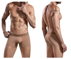 Clothing_Clever_Mens Underwear Clever 1668 Britanica Trunks Color Brown