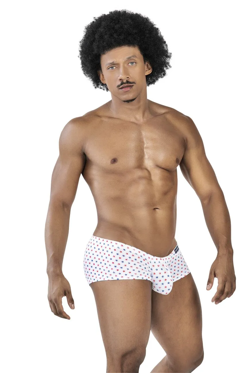 Clever Herrenunterwäsche Clever 229949 3er Pack Australische Latin Trunks Farbe Rot-Blau-Weiß