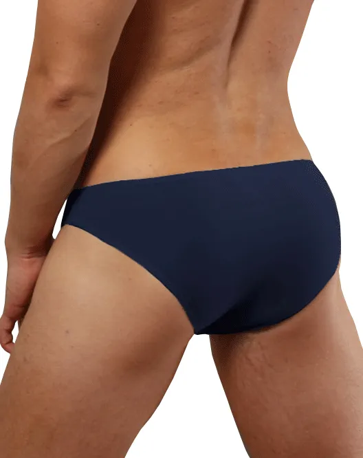 Bekleidung_Doreanse_Herrenunterwäsche Doreanse 1281-nvy Bequeme Bikini-Slip Marineblau