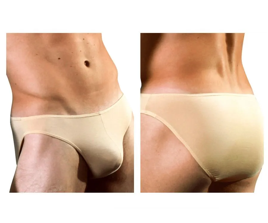 Bekleidung_Doreanse_Herrenunterwäsche Doreanse 1281-BEIGE Bequeme Bikini-Slip Farbe Beige