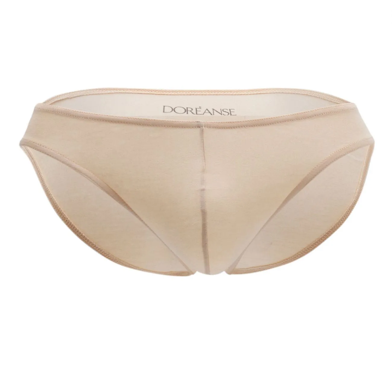 Bekleidung_Doreanse_Herrenunterwäsche Doreanse 1281-BEIGE Bequeme Bikini-Slip Farbe Beige