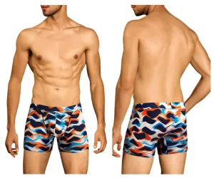 Clothing_Doreanse_Mens Underwear Doreanse 1900-PRN Waves Boxer Color Printed