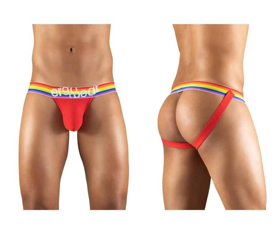 Bekleidung_Ergowear_Herrenunterwäsche ErgoWear EW1118 MAX XV PRIDE Jockstrap Farbe Rot