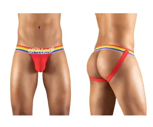 Clothing_Ergowear_Mens Underwear ErgoWear EW1118 MAX XV PRIDE Jockstrap Color Red