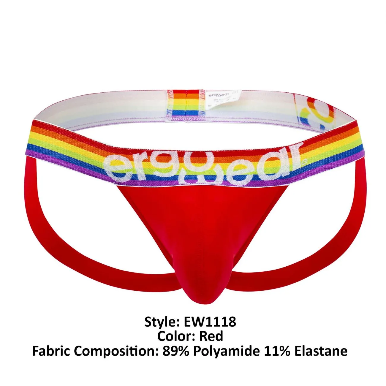 Bekleidung_Ergowear_Herrenunterwäsche ErgoWear EW1118 MAX XV PRIDE Jockstrap Farbe Rot