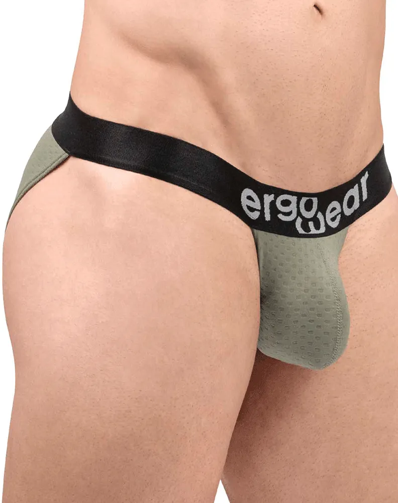 Bekleidung_Ergowear_Herrenunterwäsche Ergowear Ew1678 Max Flow Bikini Rauchgrün