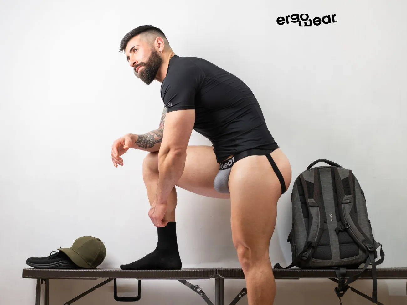 Bekleidung_Ergowear_Herrenunterwäsche ErgoWear EW1681 MAX FLOW Jockstrap Farbe Grau