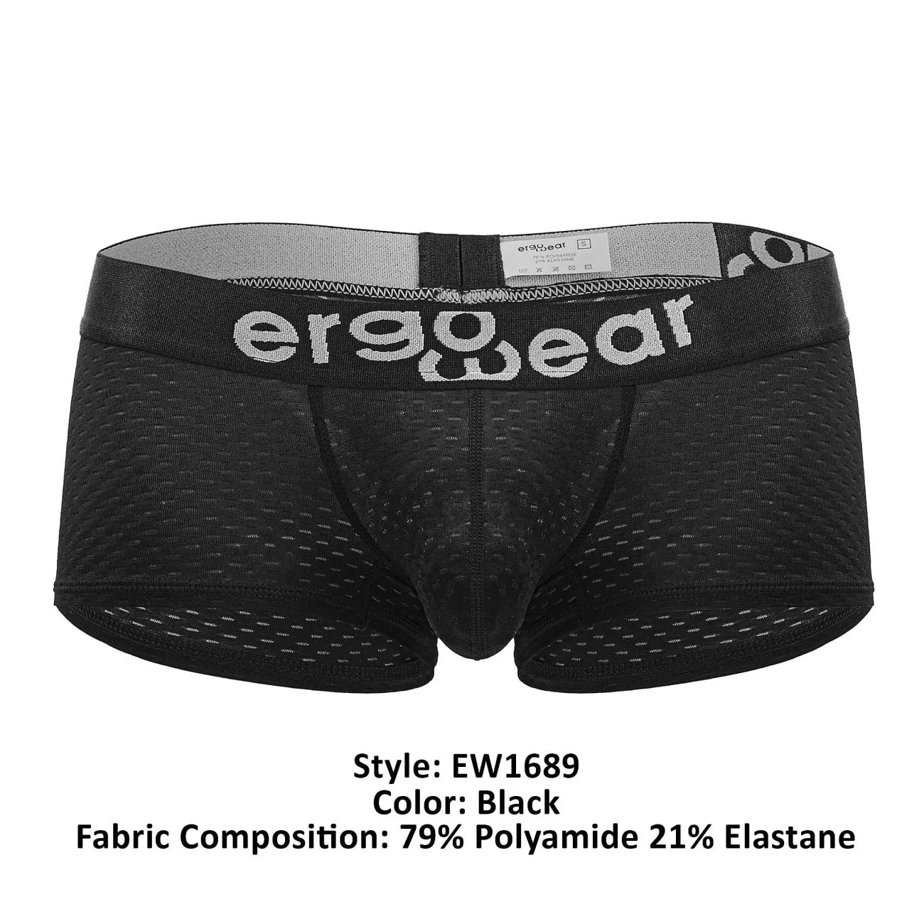 Bekleidung_Ergowear_Herrenunterwäsche ErgoWear EW1689 MAX FLOW Slips Farbe Schwarz