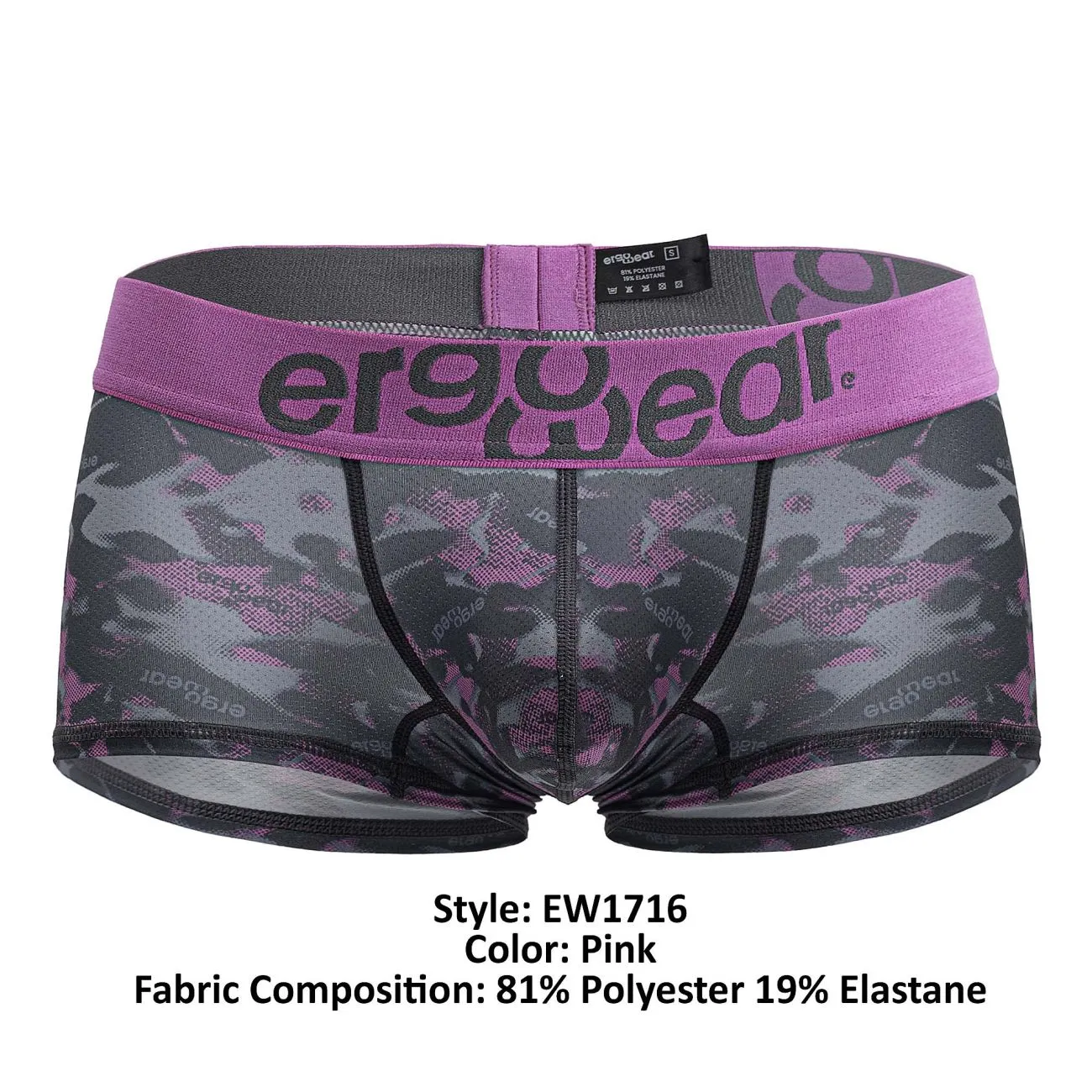 Bekleidung_Ergowear_Herrenunterwäsche ErgoWear EW1716 MAX SE CAMO Slip Farbe Rosa