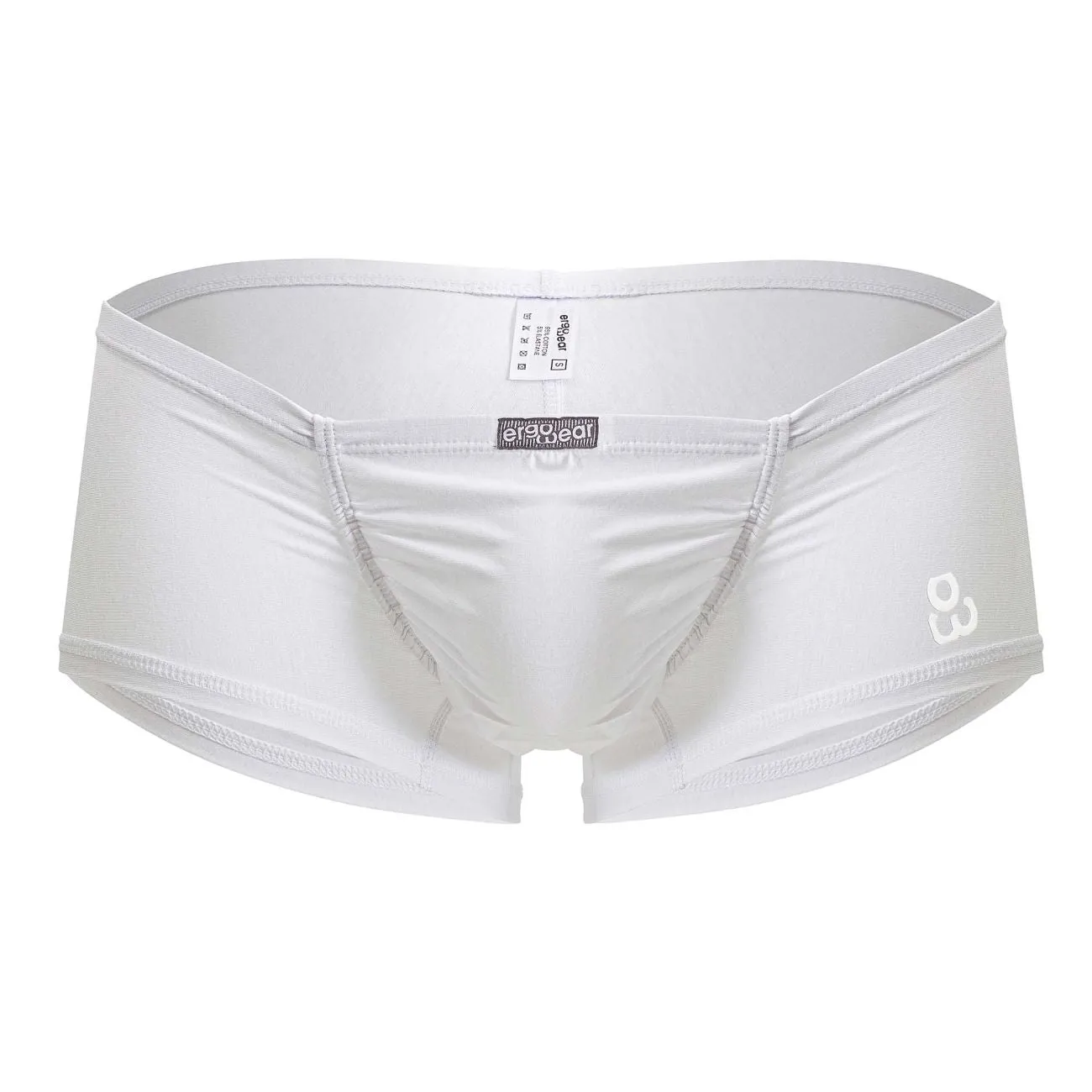 Bekleidung_Ergowear_Herrenunterwäsche ErgoWear EW1736 FEEL GR8 Baumwoll-Boxershorts Farbe Weiß