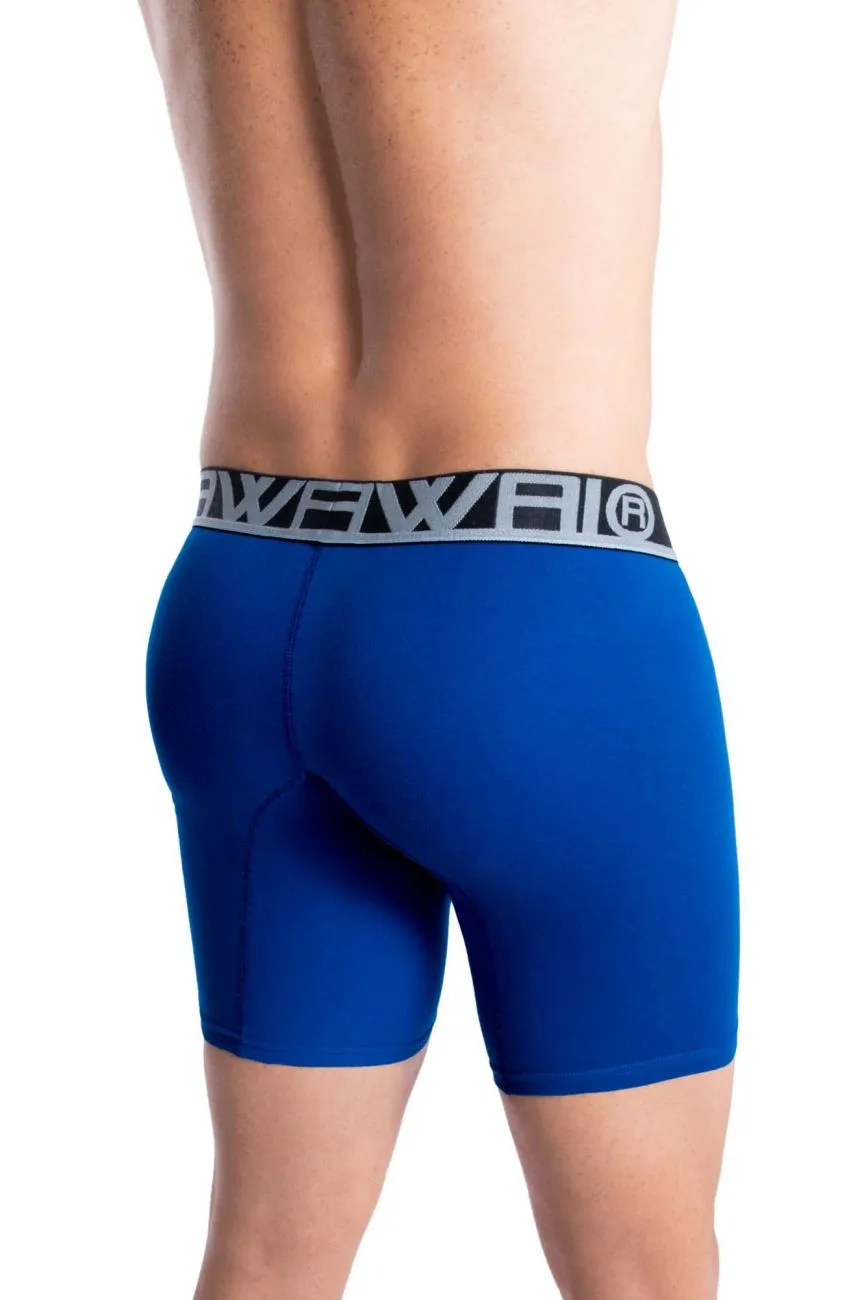 Bekleidung_Hawair_Herrenunterwäsche HAWAI 41903 Einfarbige Sport-Boxershorts Farbe Königsblau