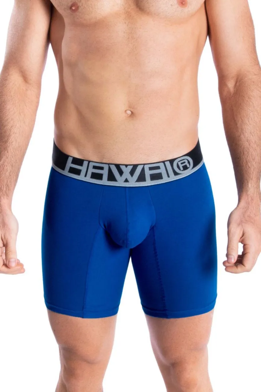 Bekleidung_Hawair_Herrenunterwäsche HAWAI 41903 Einfarbige Sport-Boxershorts Farbe Königsblau