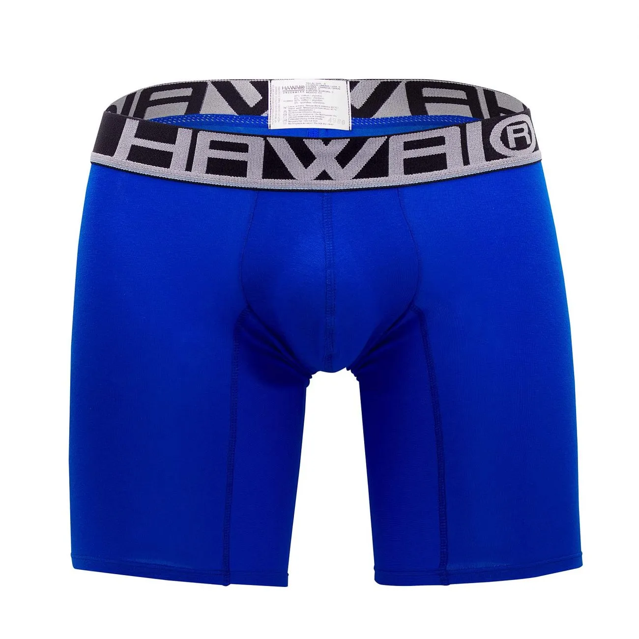 Bekleidung_Hawair_Herrenunterwäsche HAWAI 41903 Einfarbige Sport-Boxershorts Farbe Königsblau