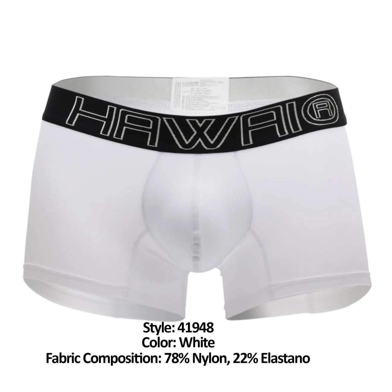 Bekleidung_Hawair_Herrenunterwäsche HAWAI 41948 Boxershorts Farbe Weiß