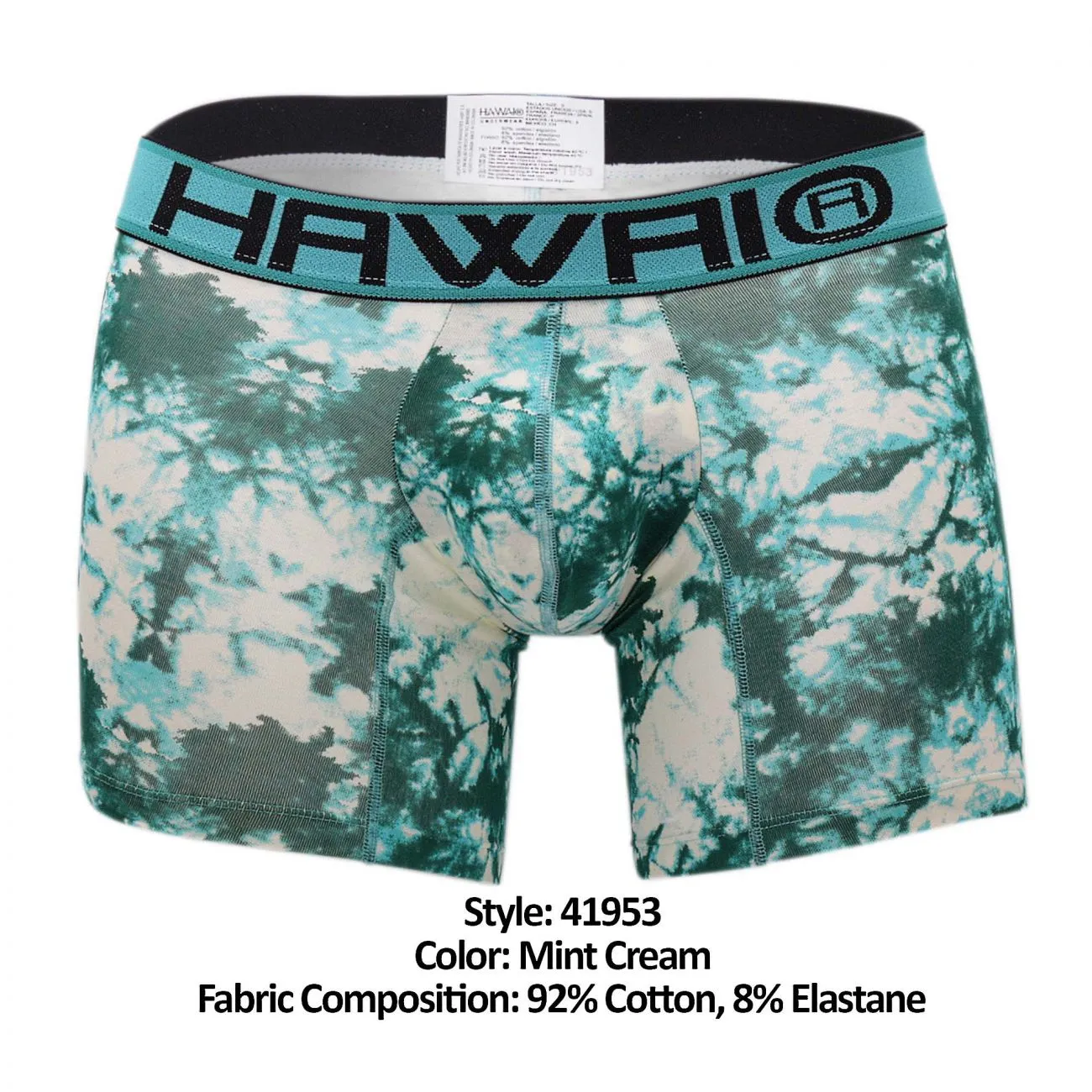 Bekleidung_Hawair_Herrenunterwäsche HAWAI 41993 Boxershorts Farbe Minzcreme