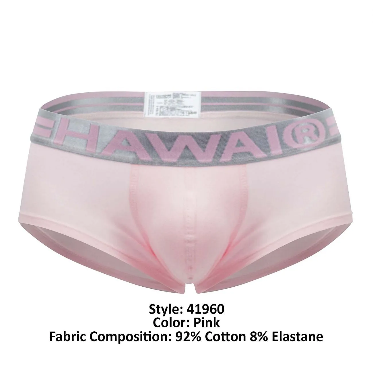 Bekleidung_Hawair_Herrenunterwäsche HAWAI 41960 Baumwoll-Boxershorts Farbe Rosa