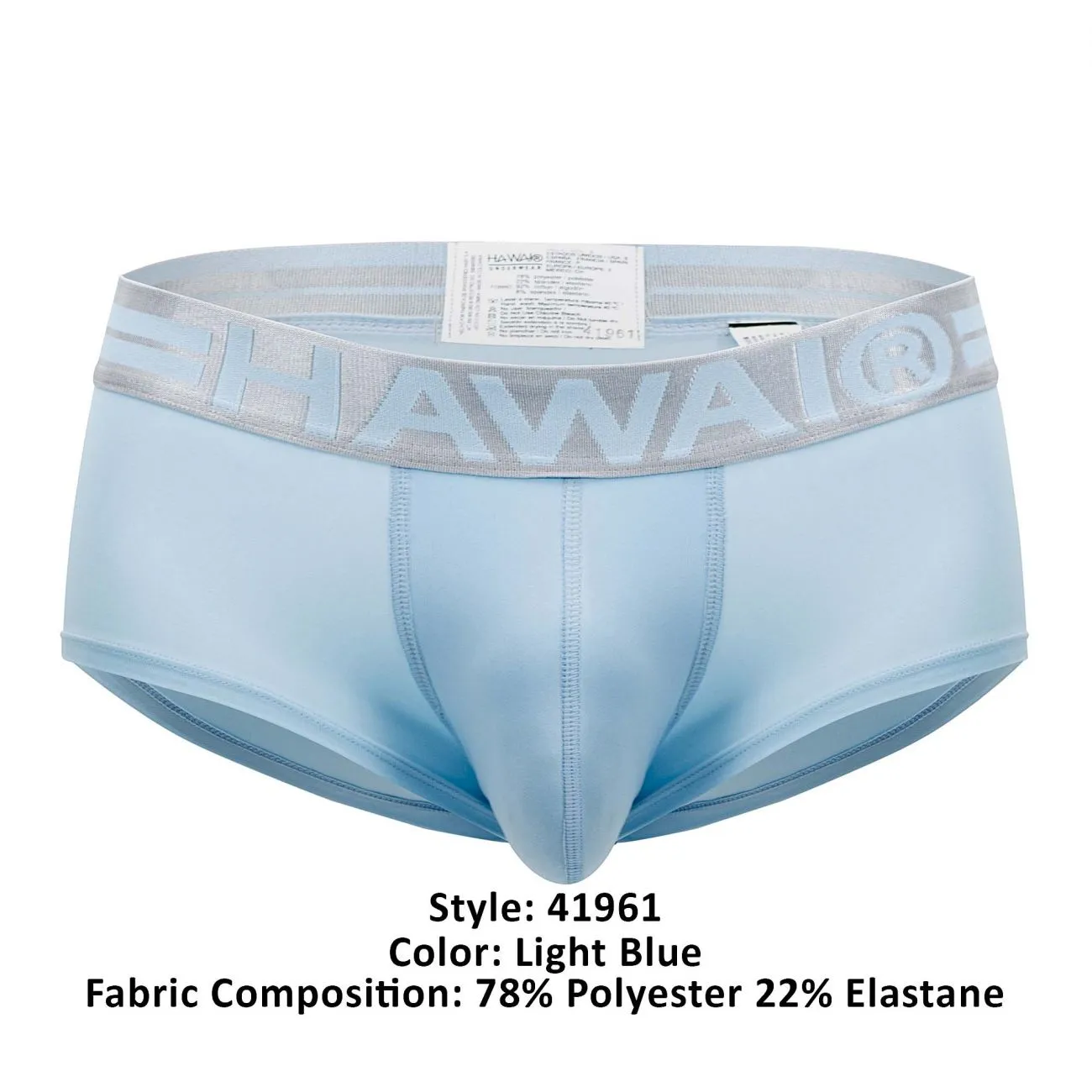 Bekleidung_Hawair_Herrenunterwäsche HAWAI 41961 Mikrofaser-Slip Farbe Hellblau