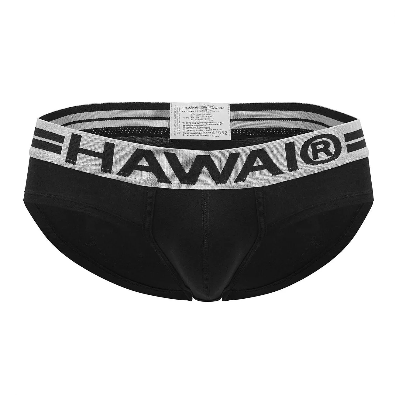 Bekleidung_Hawair_Herrenunterwäsche HAWAI 41962 Baumwoll-Slip Farbe Schwarz