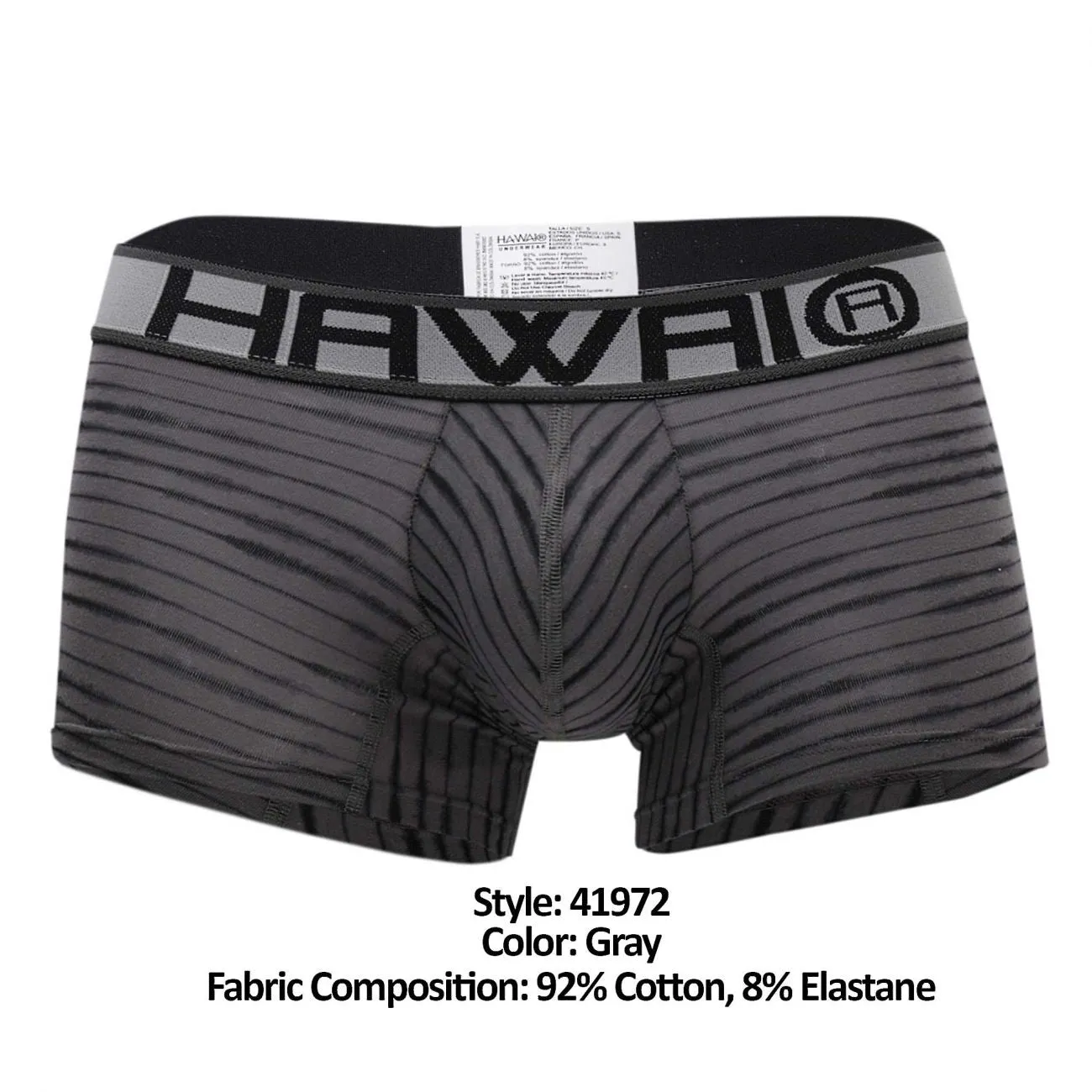 Bekleidung_Hawair_Herrenunterwäsche HAWAI 41972 Boxershorts Farbe Grau
