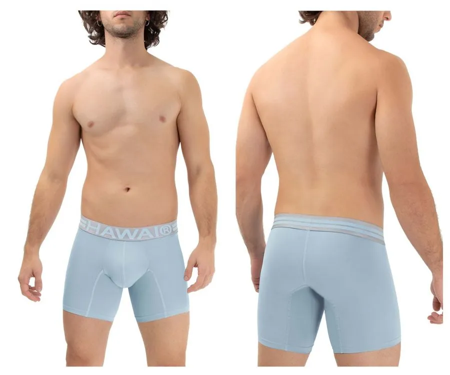 Bekleidung_Hawair_Herrenunterwäsche HAWAI 41977 Mikrofaser-Boxershorts Farbe Hellblau