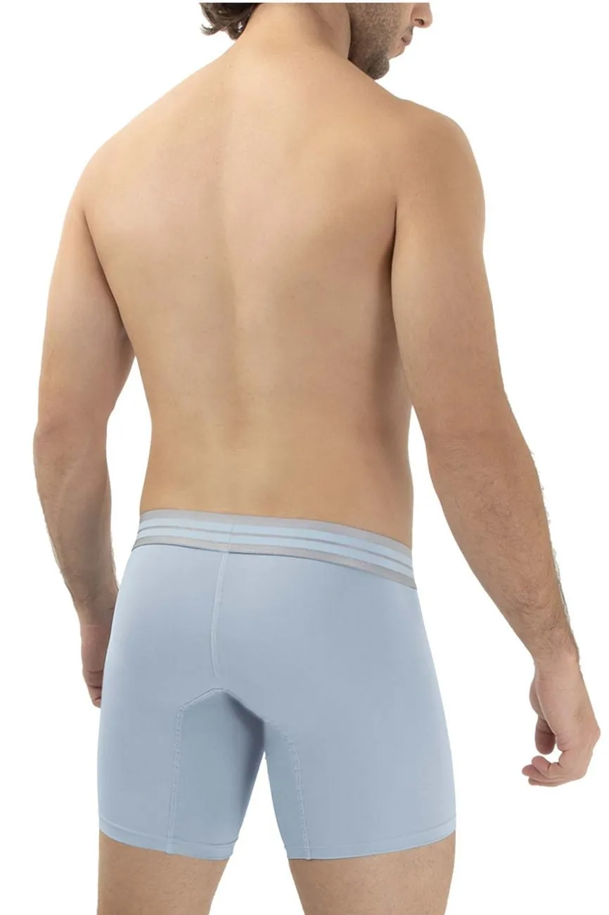 Bekleidung_Hawair_Herrenunterwäsche HAWAI 41977 Mikrofaser-Boxershorts Farbe Hellblau