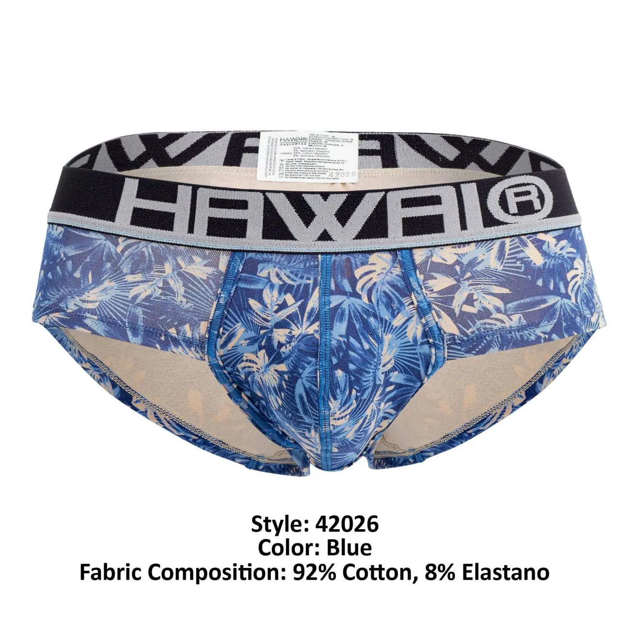 Bekleidung_Hawair_Herrenunterwäsche HAWAI 42026 Slip Farbe Blau