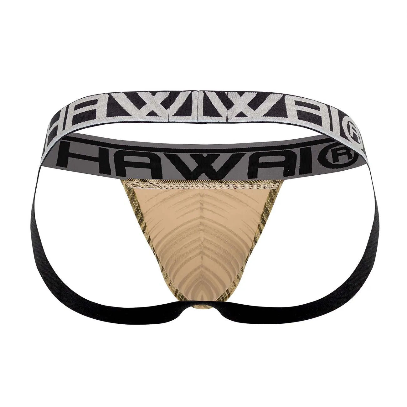 Bekleidung_Hawair_Herrenunterwäsche HAWAI 42052 Beige Sportlicher Suspensorium Farbe Elfenbein