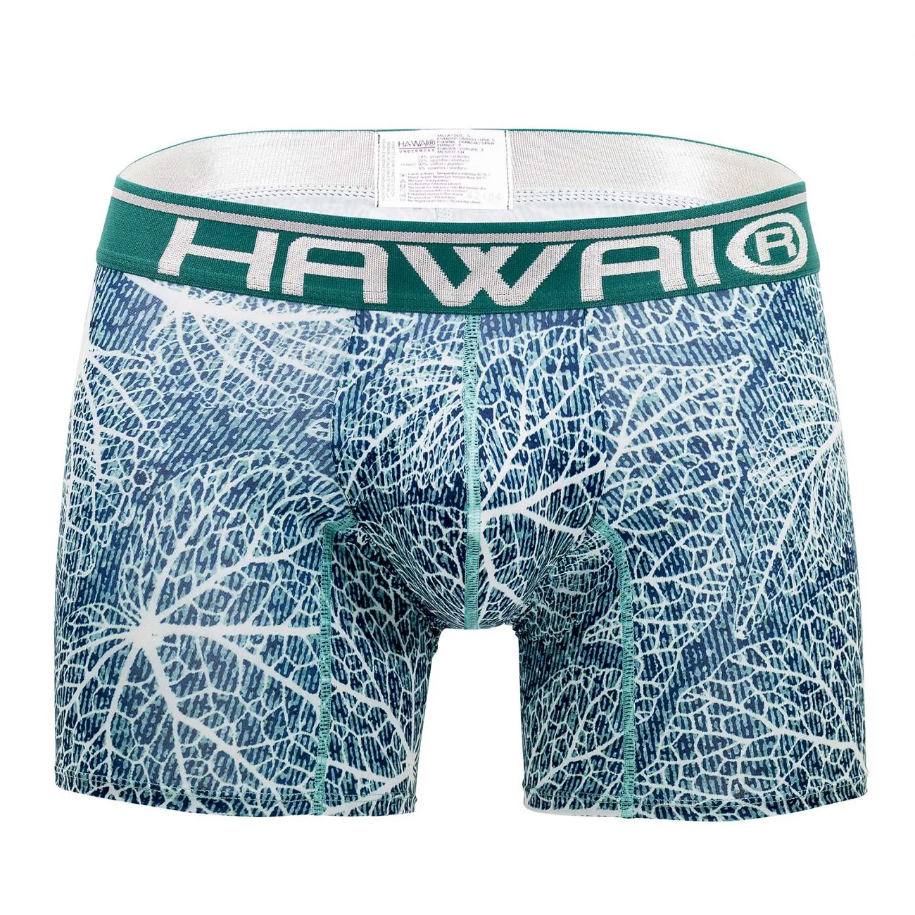 Bekleidung_Hawair_Herrenunterwäsche HAWAI 42104 Bedruckte Boxershorts Farbe Grün