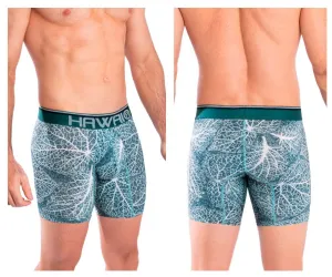 Bekleidung_Hawair_Herrenunterwäsche HAWAI 42104 Bedruckte Boxershorts Farbe Grün