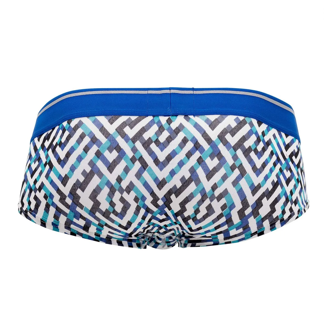 Herrenunterwäsche HAWAI 42135 Geometrische Mini-Boxershorts Farbe Königsblau