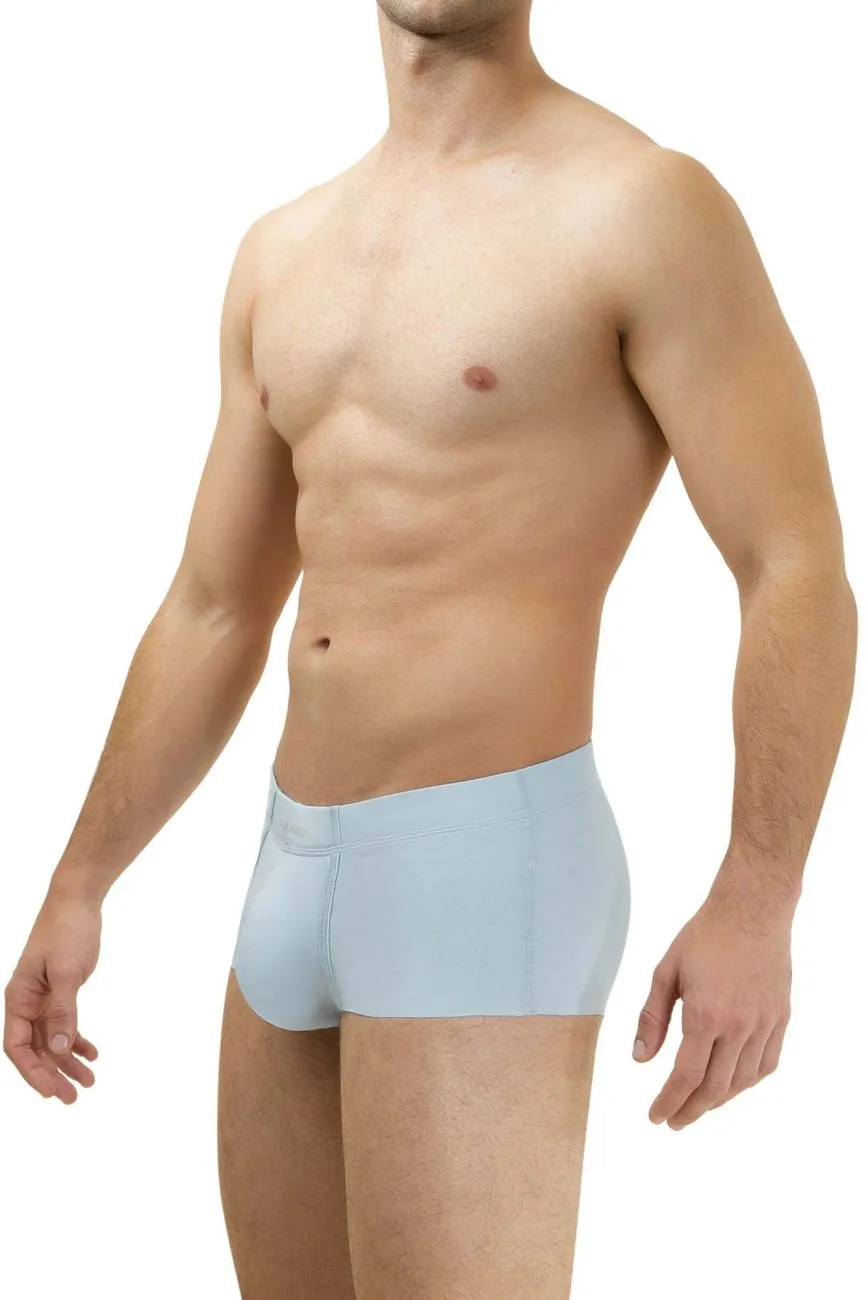 Bekleidung_Hawair_Herrenunterwäsche HAWAI 42142 Mikrofaser-Boxershorts Farbe Hellblau