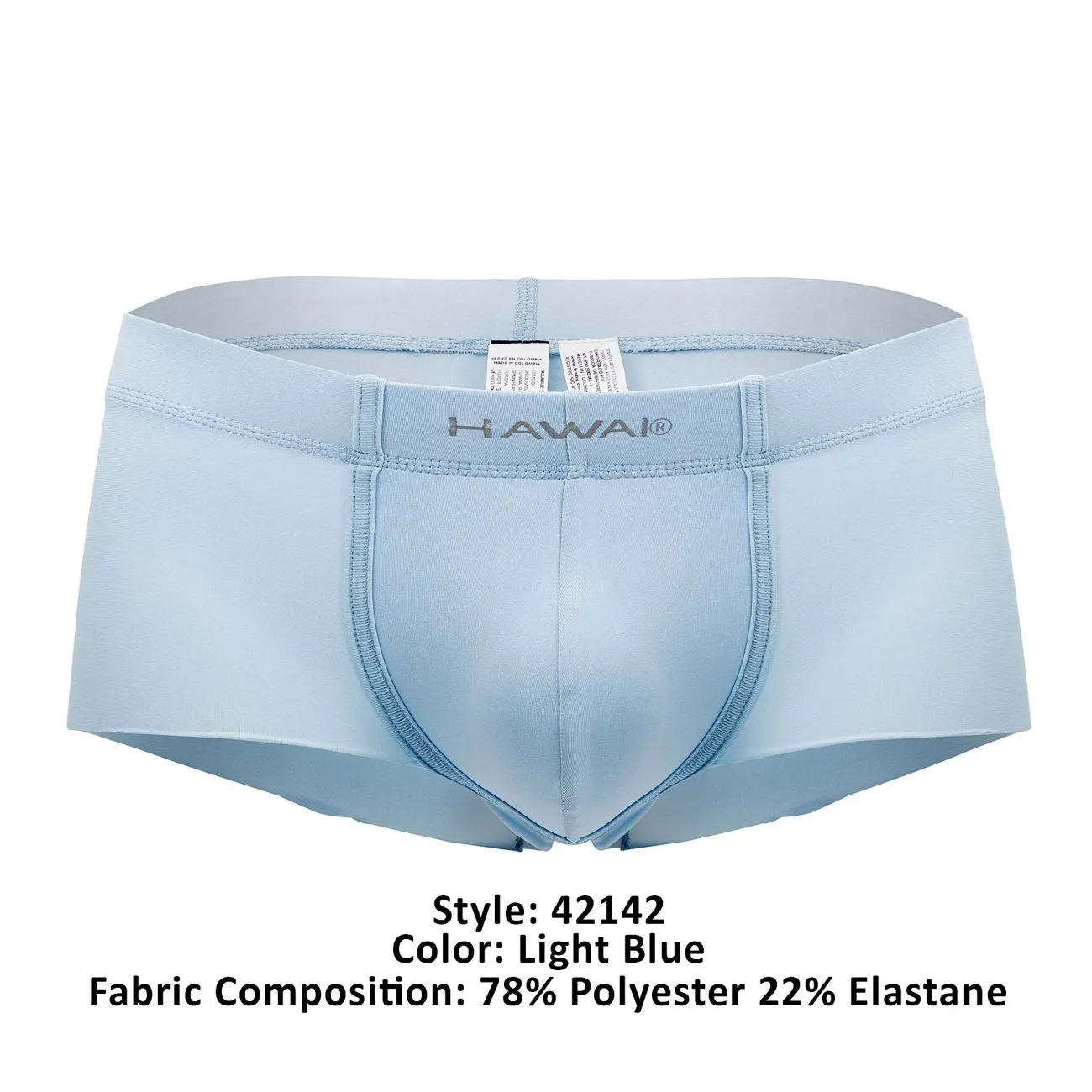 Bekleidung_Hawair_Herrenunterwäsche HAWAI 42142 Mikrofaser-Boxershorts Farbe Hellblau