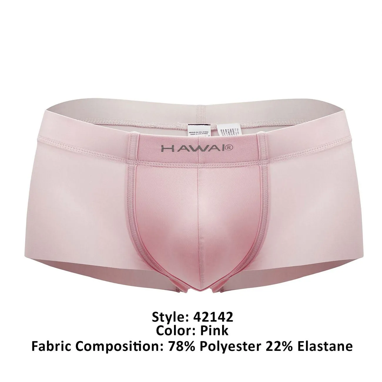 Bekleidung_Hawair_Herrenunterwäsche HAWAI 42142 Mikrofaser-Boxershorts Farbe Rosa