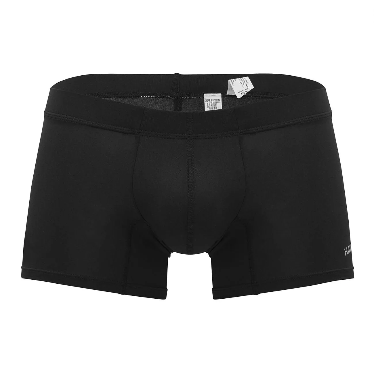 Bekleidung_Hawair_Herrenunterwäsche HAWAI 42222 Mikrofaser-Boxershorts Farbe Schwarz