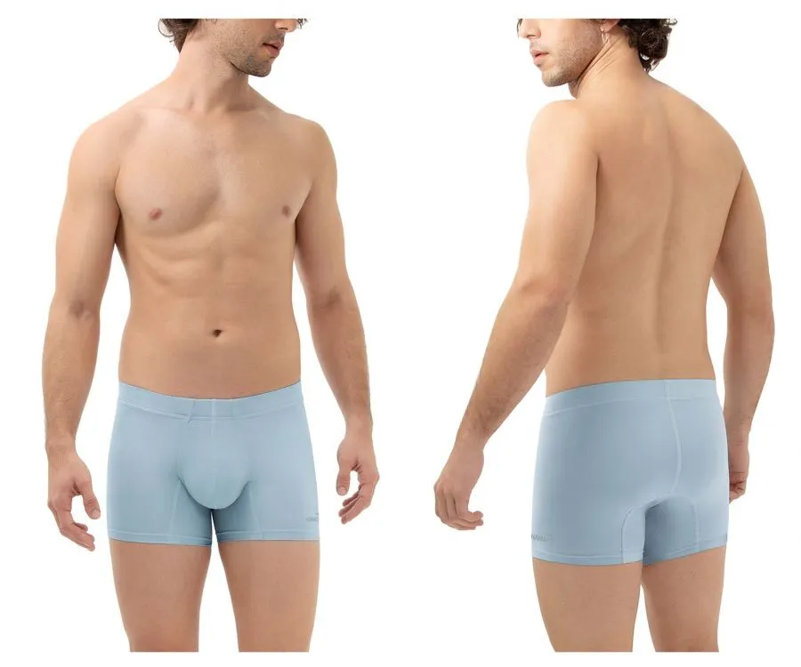 Bekleidung_Hawair_Herrenunterwäsche HAWAI 42222 Mikrofaser-Boxershorts Farbe Hellblau