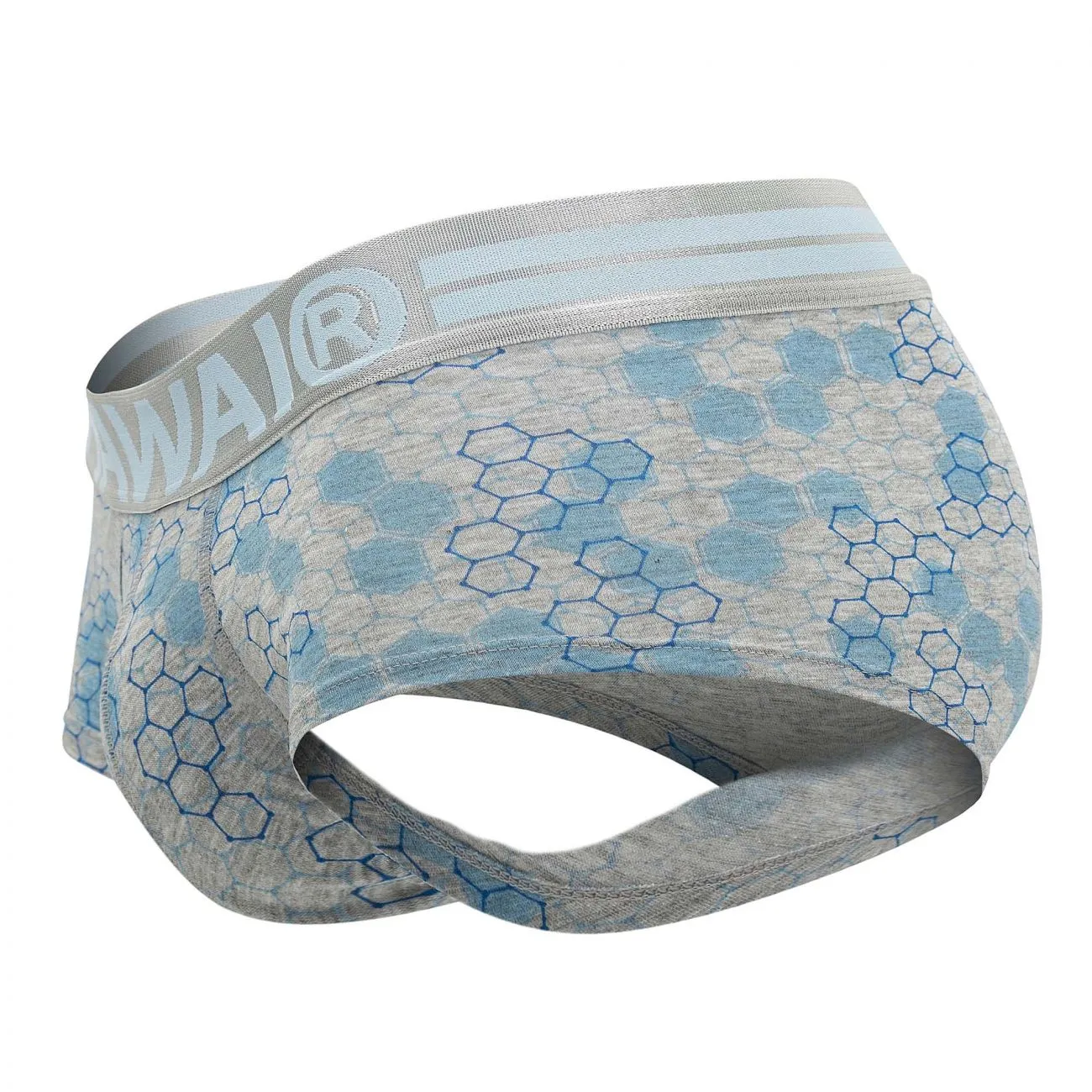 Bekleidung_Hawair_Herrenunterwäsche HAWAI 42231 Baumwoll-Boxershorts Farbe Grau