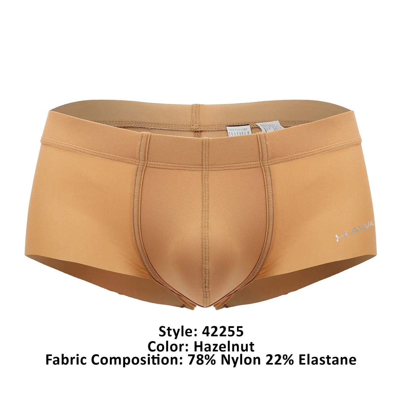 Bekleidung_Hawair_Herrenunterwäsche HAWAI 42255 Mikrofaser-Boxershorts Farbe Haselnuss