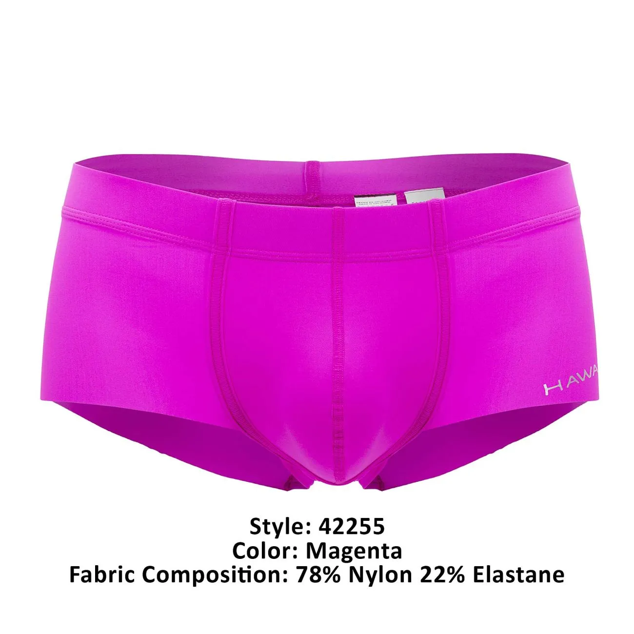 Bekleidung_Hawair_Herrenunterwäsche HAWAI 42255 Mikrofaser-Boxershorts Farbe Magenta