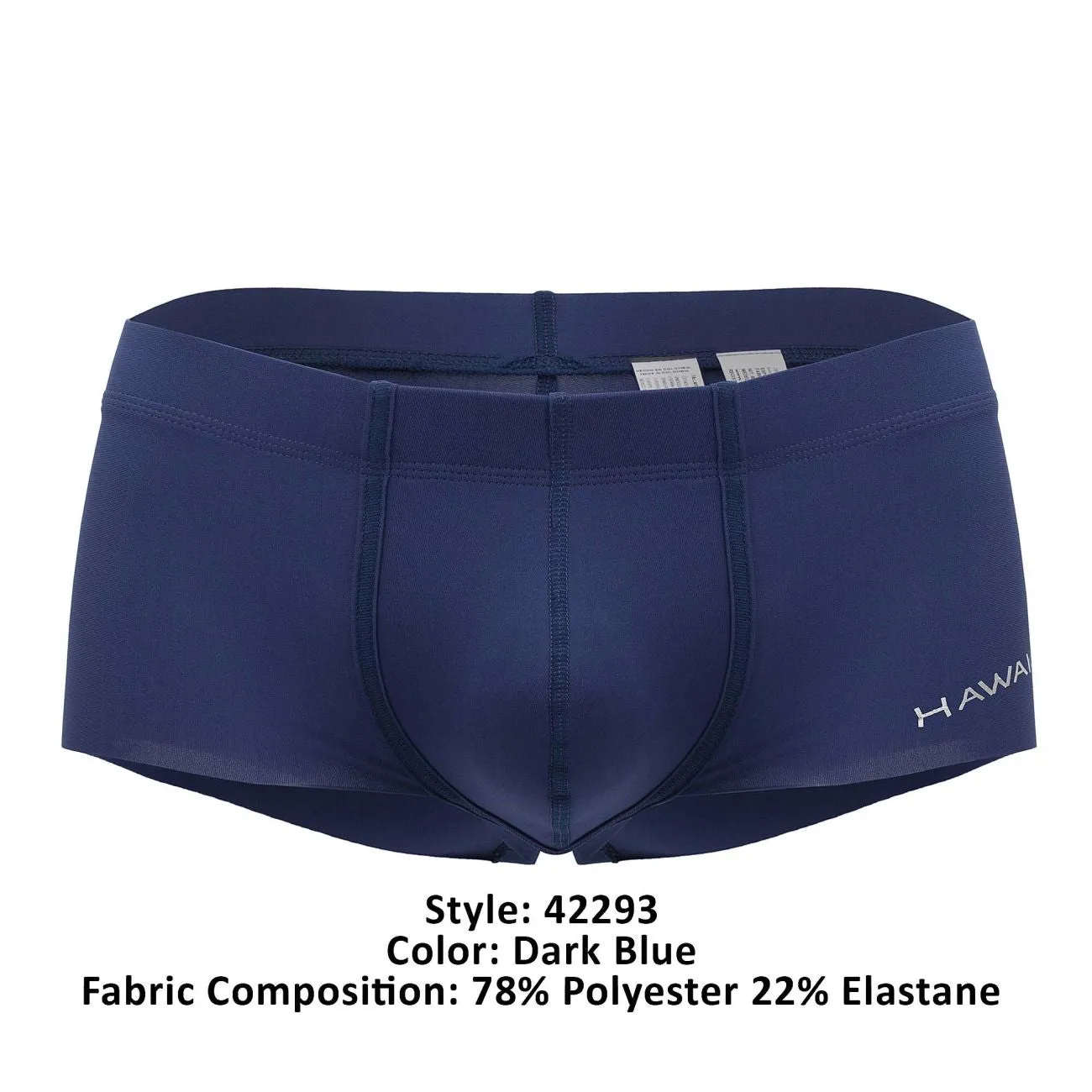 Bekleidung_Hawair_Herrenunterwäsche HAWAI 42293 Mikrofaser-Boxershorts Farbe Dunkelblau