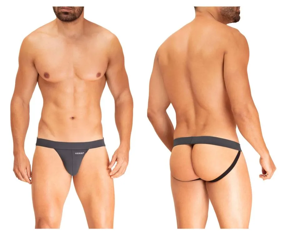 Bekleidung_Hawair_Herrenunterwäsche HAWAI 42296 Mikrofaser-Jockstrap Farbe Grau